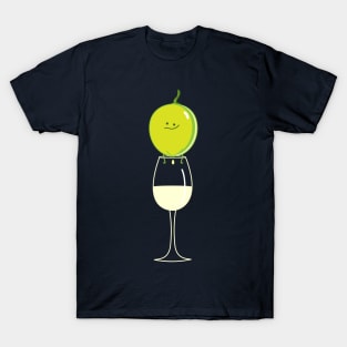 Funny grape makes wine T-Shirt